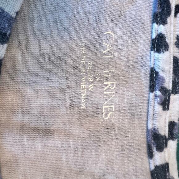 Women’s lightweight print top in size 3x - Picture 2 of 6